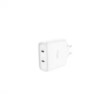 Laadija Trust Maxo 65W, 2 pordiga, USB-C, valge