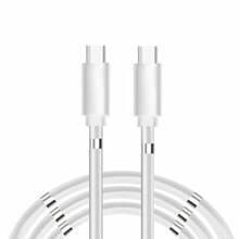 Laadimisjuhe USB-C Wow, 1 m, valge, 60 W