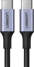 Kaabel USB-C UGREEN US316, 1.5 m, must
