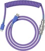 Kaabel USB-A/USB-C Glorious PC Gaming Race GLO-CBL-COIL-NEBULA, 1,37 m, lilla