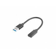 Adapter USB-C/USB-A Lanberg AD-UC-UA-03, 0.015 m, must