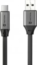 Kaabel USB-A/USB-C Tactical Fat Man 2.0, 1 m, hall