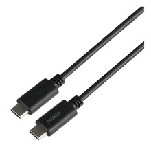 Kaabel USB-C DELTACO USBC-1402-LSZH, 1 m, 100W, must