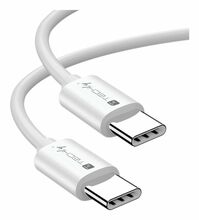 Kaabel USB-C Techly ICOC-MU4-40G240W1, 1 m, valge