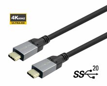 Kaabel USB-C Vivolink PROUSBCMM0.5, 0.5 m, must
