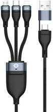 Kaabel USB Conceptronic ETTA05B15 USB-C/USB-A, 1,5 m, must
