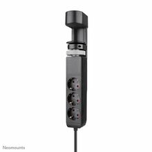 Lauapistikupesa Neomounts DS22-840BL6 klambriga, USB-C ja USB-A, 1,4 m, must