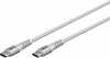 USB-C kaabel Goobay, 3 m, valge