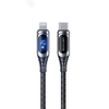 Kaabel USB-C Wekome WDC-167 Sakin, 1 m, must