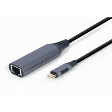 Adapter USB-C/Gigabit LAN Gembird A-USB3C-LAN-01, 0.15 m, hall