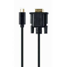 Adapter USB-C/VGA Gembird A-CM-VGAM-01, 2 m, must