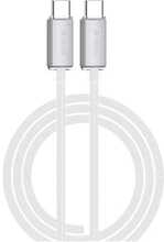 Kaabel USB-C Devia Extreme EC688, 1,5 m, 60W, 3A, valge
