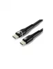 Kaabel USB-C everActive CBB-1PDR, 1 m, RGB LED