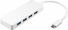 Adapter USB-C Goobay 66274, 0.1 m, valge