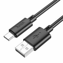 Kaabel USB-A/USB-C Hoco X88, 1 m, must