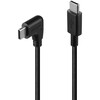 Kaabel USB-C Lindy USB 2.0, 1 m, 90 parempoolne nurk, must