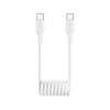 Kaabel USB-C Puro, 25W, 1 m, valge