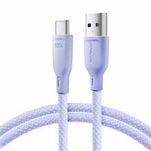 Kaabel USB-A/USB-C Joyroom SA34-AC6, 1 m, lilla