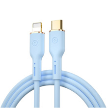 Kaabel USB-C/Lightning Wiwu YQ01, 1,2 m, sinine