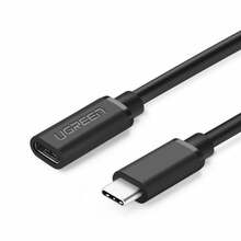 USB-C kaabel Ugreen 40574, 0,5 m, must