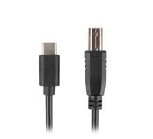 Kaabel USB-C/USB-B Lanberg CA-USBA-13CC-0030-BK, 3 m, must