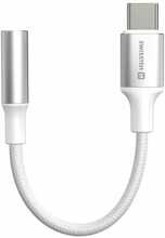 Adapter USB-C/Jack 3.5mm Swissten, 15 cm