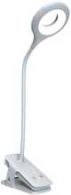 Juhtmevaba LED lugemislamp Wozinsky Mini, klambriga ja USB-C kaabliga, valge