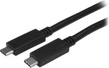 Kaabel USB-C StarTech USB31C5C1M, 1 m, must