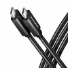 USB-C kaabel Axagon BUCM32-CM20AB, 2 m, must