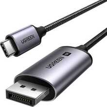 Kaabel USB-C/DisplayPort Ugreen CM556, 3 m, must