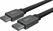 Kaabel USB-C Emtec T700C2, 1,2 m, must