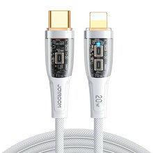 Kaabel USB-C/Lightning Joyroom S-CL020A3, 1,2 m, valge
