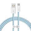 Kaabel USB-A/USB-C Baseus Dynamic Series, 1 m, sinine