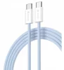 Kaabel USB-C Devia Smart EC325 PD, 1 m, 60W 3A, sinine