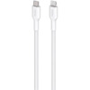 Kaabel USB-C Puro Fabrik, 1,2 m, valge