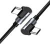 Kaabel USB-C Ugreen US323, 1 m, must