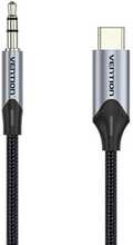 Kaabel TRRS 3.5mm Vention BGKHF, 1 m, must