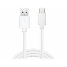 Kaabel USB-A/USB-C Sandberg 136-14, 2 m, valge
