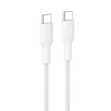 Kaabel USB-C Belkin BoostCharge Pro CAB025hq2MWH, 2 m, 240W, valge