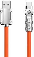 Kaabel USB-C Dudao L24AC, 1 m, oranž