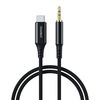 Kaabel USB-C/3,5 mm Choetech AUX006, 1 m, must