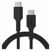 Kaabel USB-C Green Cell PowerFlex, 1,2 m, must