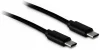 Kaabel USB-C Inter-Tech 88885462, 1 m, must