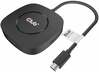 Videosignaali jagaja Club 3D CSV-1550 USB-C MST Hub, 3x DisplayPort 1.4, must