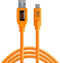Kaabel USB 3.0 - USB-C Tether Tools TetherPro CUC3215, 4,6 m, oranž