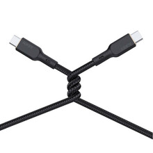 Kaabel USB-C Aukey CB-KCC101, 1 m, must