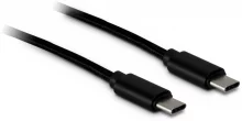 Kaabel USB-C Inter-Tech 88885462, 1 m, must