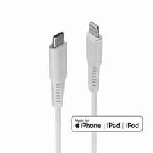 Kaabel Lightning/USB-C Lindy 31318, 3 m, valge