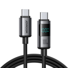 Kaabel USB-C Joyroom S-A16 Pro Prism, 100 W, 1,2 m, must