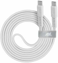 USB-C kaabel Rivacase PS6005 WT12, 1.2 m, valge